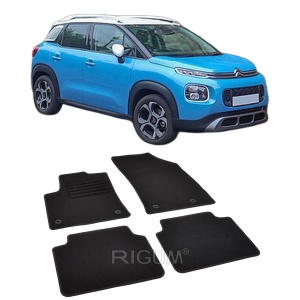 Set covorase mocheta Citroen C3 Aircross 2, 2017-prezent, din mocheta, compatibile cu autoturismul Citroen C3 Aircross 2 - Img 2