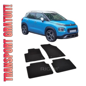 Set covorase mocheta Citroen C3 Aircross 2, 2017-prezent, din mocheta, compatibile cu autoturismul Citroen C3 Aircross 2