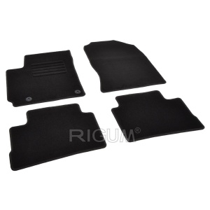 Set covorase mocheta Hyundai Kona I, 2017-2023, din mocheta, compatibile cu autoturismul Hyundai Kona I - Img 3