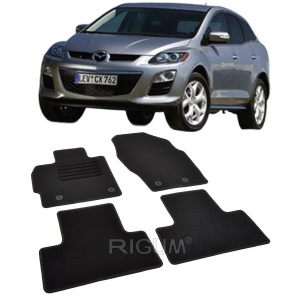 Set covorase mocheta Mazda CX-7 Diesel (ER), 2009-2012, din mocheta, compatibile cu autoturismul Mazda CX 7 Diesel (ER) - Img 2