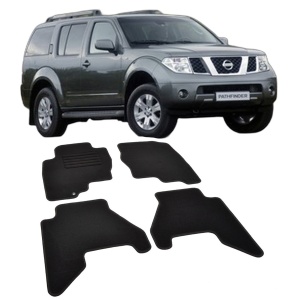 Set covorase mocheta Nissan Pathfinder III R51 2005-2010, din mocheta, compatibile cu autoturismul Nissan Pathfinder III R51 - Img 2