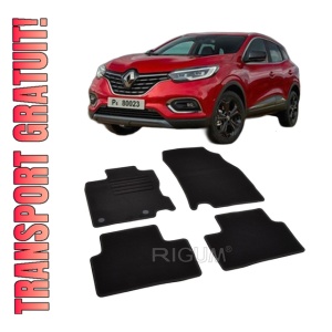 Set covorase mocheta Renault Kadjar, 2015-prezent, din mocheta, compatibile cu autoturismul Renault Kadjar