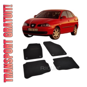 Set covorase mocheta Seat Cordoba 2 (6L), 2002-2008, din mocheta, compatibile cu autoturismul Seat Cordoba 2 (6L)