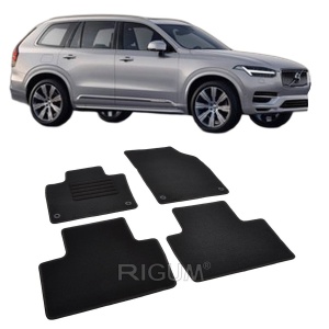 Set covorase mocheta Volvo XC90 (2) SPA, 2015-prezent, din mocheta, compatibile cu autoturismul Volvo XC90 (2) SPA - Img 2