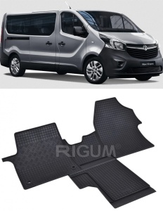 Set covorase Opel Vivaro C Van 03.2019 - prezent si 4 stickere rotunde Opel accesorii pentru autoturismul tau - masina v4538