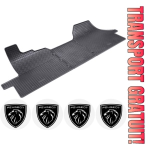 Set covorase Peugeot Boxer Van 2006 - prezent si 4 stickere rotunde Peugeot