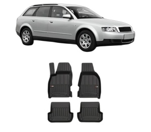 Set covorase presuri AUDI A4 B6 Avant (8E5) din 2001-2004, auto, din cauciuc thermoplastic, AUDI - Img 2