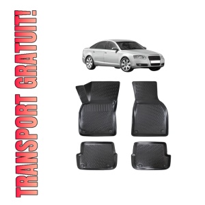 Set covorase presuri AUDI A6 C6 4F din 2004-2011, auto, din cauciuc thermoplastic