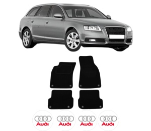 Set Covorase Presuri AUDI A6 C6 Avant (4F5) din 2004-2011, Auto, Material Textil Mocheta, AUDI - Img 2