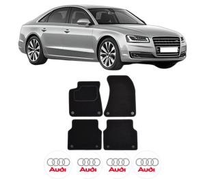 Set Covorase Presuri AUDI A8 D4 (4H2, 4H8, 4HC, 4HL) din 2009-2018, Auto, Material Textil Mocheta, AUDI - Img 2