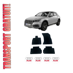 Set Covorase Presuri AUDI Q5 (FYB, FYG) din 2016-2020, Auto, Material Textil Mocheta, AUDI