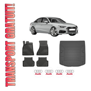 Set Covorase Presuri Auto Si Tavita Portbagaj AUDI A5 Sportback (F5A, F5F) din 2016-2021 AUDI