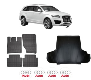 Set Covorase Presuri Auto Si Tavita Portbagaj AUDI Q7 (4LB) din 2006-2015 AUDI - Img 2