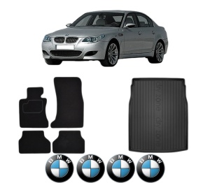 Set Covorase Presuri Auto Si Tavita Portbagaj BMW Seria 5 (E60) din 2001-2010 BMW - Img 2