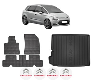 Set Covorase Presuri Auto Si Tavita Portbagaj CITROEN C4 GRAND PICASSO II (DA_, DE_) din 2013-2018 CITROEN - Img 2
