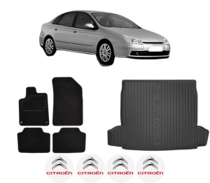 Set Covorase Presuri Auto Si Tavita Portbagaj CITROEN C5 II (RC_) din 2004-2008 CITROEN - Img 2