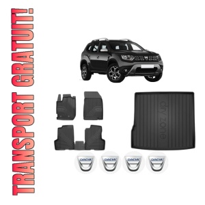 Set Covorase Presuri Auto Si Tavita Portbagaj DACIA DUSTER (HM_) din 2017-2022 DACIA