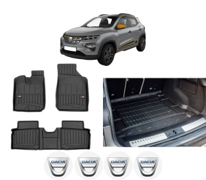 Set Covorase Presuri Auto Si Tavita Portbagaj DACIA SPRING din 2020 DACIA - Img 2