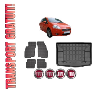Set Covorase Presuri Auto Si Tavita Portbagaj FIAT PUNTO (199_) din 2012-2018 FIAT