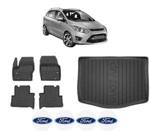 Set Covorase Presuri Auto Si Tavita Portbagaj FORD C-MAX II (DXA/CB7, DXA/CEU) din 2010-2019 FORD - Img 2