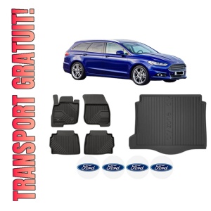 Set Covorase Presuri Auto Si Tavita Portbagaj FORD MONDEO V Turnier (CF) din 2014-2019 FORD