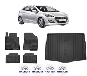 Set Covorase Presuri Auto Si Tavita Portbagaj HYUNDAI i30 (GD) din 2011-2016 HYUNDAI - Img 2