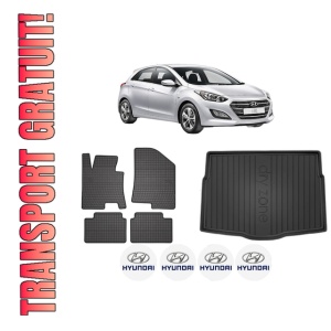 Set Covorase Presuri Auto Si Tavita Portbagaj HYUNDAI i30 (GD) din 2011-2016 HYUNDAI