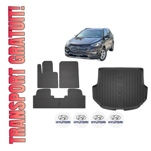 Set Covorase Presuri Auto Si Tavita Portbagaj HYUNDAI SANTA FÉ III (DM, DMA) din 2012-2018 HYUNDAI