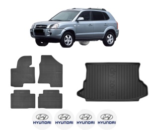Set Covorase Presuri Auto Si Tavita Portbagaj HYUNDAI TUCSON (JM) din 2004-2012 HYUNDAI - Img 2