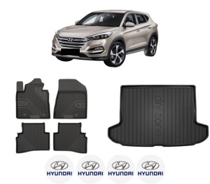 Set Covorase Presuri Auto Si Tavita Portbagaj HYUNDAI TUCSON SUV Van (TLE) din 2015-2020 HYUNDAI - Img 2