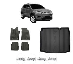 Set Covorase Presuri Auto Si Tavita Portbagaj JEEP COMPASS (MP, M6, MV, M7) din 2016-2022 JEEP - Img 2