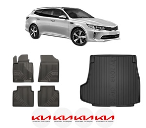 Set Covorase Presuri Auto Si Tavita Portbagaj KIA OPTIMA Sportswagon (JF) din 2016-2019 KIA - Img 2