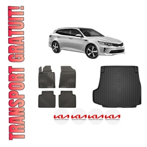 Set Covorase Presuri Auto Si Tavita Portbagaj KIA OPTIMA Sportswagon (JF) din 2016-2019 KIA