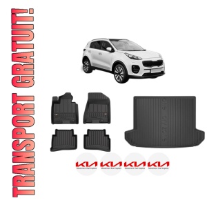 Set Covorase Presuri Auto Si Tavita Portbagaj KIA SPORTAGE IV (QL, QLE) din 2015-2022 KIA