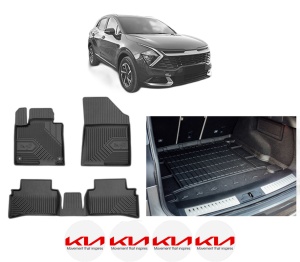 Set Covorase Presuri Auto Si Tavita Portbagaj KIA SPORTAGE V (NQ5) din 2021-2024 KIA - Img 2