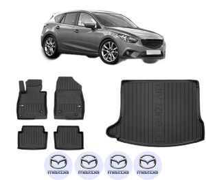 Set Covorase Presuri Auto Si Tavita Portbagaj MAZDA 3 (BM, BN) din 2013-2019 MAZDA - Img 2