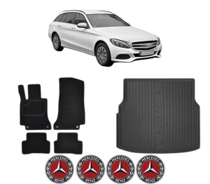 Set Covorase Presuri Auto Si Tavita Portbagaj MERCEDES-BENZ C-CLASS T-Model (S205) din 2014-2021 MERCEDES-BENZ - Img 2