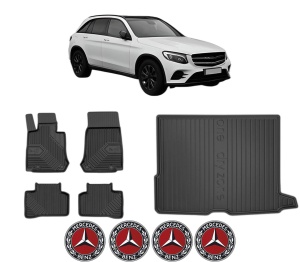Set Covorase Presuri Auto Si Tavita Portbagaj MERCEDES-BENZ GLC (X253) din 2015-2022 MERCEDES-BENZ - Img 2