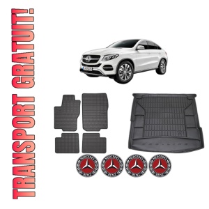 Set Covorase Presuri Auto Si Tavita Portbagaj MERCEDES-BENZ GLE Coupe (C292) din 2015-2019 MERCEDES-BENZ