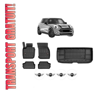 Set Covorase Presuri Auto Si Tavita Portbagaj MINI MINI (F56) din 2013-2020 MINI