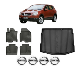 Set Covorase Presuri Auto Si Tavita Portbagaj NISSAN QASHQAI I (J10, NJ10) din 2006-2014 NISSAN - Img 2