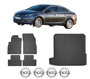 Set Covorase Presuri Auto Si Tavita Portbagaj OPEL ASTRA J Saloon din 2012-2015 OPEL - Img 2