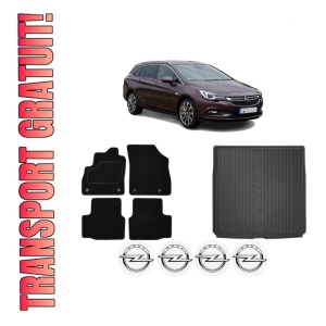 Set Covorase Presuri Auto Si Tavita Portbagaj OPEL ASTRA K Sports Tourer (B16) din 2015-2022 OPEL