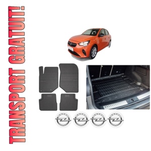 Set Covorase Presuri Auto Si Tavita Portbagaj OPEL CORSA F (P2JO) din 2019-2023 OPEL