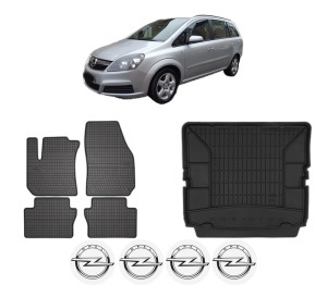 Set Covorase Presuri Auto Si Tavita Portbagaj OPEL ZAFIRA B Box Body/MPV (A05) din 2005-2015 OPEL - Img 2