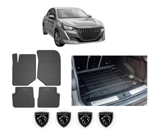 Set Covorase Presuri Auto Si Tavita Portbagaj PEUGEOT 208 II (UB_, UP_, UW_, UJ_) din 2019-2023 PEUGEOT - Img 2