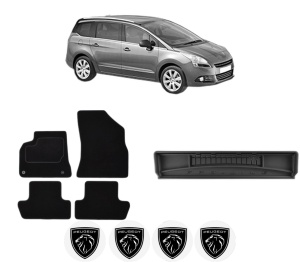 Set Covorase Presuri Auto Si Tavita Portbagaj PEUGEOT 5008 (0U_, 0E_) din 2009-2017 PEUGEOT - Img 2
