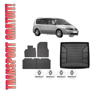 Set Covorase Presuri Auto Si Tavita Portbagaj RENAULT ESPACE IV (JK0/1_) din 2002-2015 RENAULT