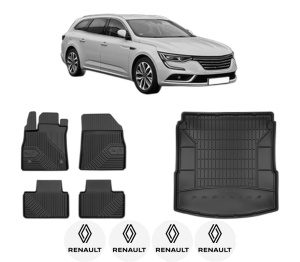 Set Covorase Presuri Auto Si Tavita Portbagaj RENAULT TALISMAN Grandtour (KP_) din 2016-2022 RENAULT - Img 2