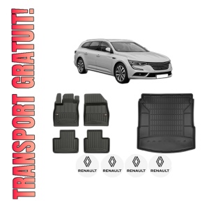 Set Covorase Presuri Auto Si Tavita Portbagaj RENAULT TALISMAN Grandtour (KP_) din 2016-2022 RENAULT